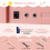 Pinkes Kinderkeyboard mit 25 Tasten, Hocker und Mikrofon 5
