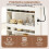 Schmaler Rollwagen mit Ladestation, 4-stufig, 13 cm 3