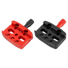 Pince à Queue D'Aronde à Dégagement Rapide de 90 mm (Angle de Montage de 75, Compatible avec les Plaques à Queue D'Aronde Étroites de 44 mm) Noir