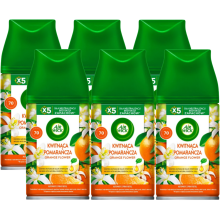 6 x Air Wick Freshmatic Automatic Spray Refill 250ml - Orange Flower