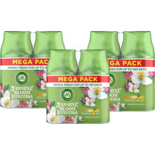 6 x Air Wick Freshmatic Automatic Spray Refill 250ml - Jasmine Bloom & Freesia