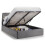 Frida Ottoman Storage 150cm King Bed - Grey 2