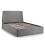 Frida Ottoman Storage 150cm King Bed - Grey 3