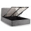 Frida Ottoman Storage 150cm King Bed - Grey 4