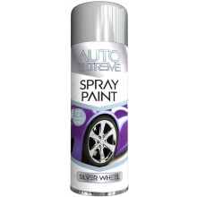 RAPIDE Auto Extreme AX All Purpose Spray Paint Aerosol Matt Silver Wheel 250ml
