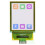 Display OLED Transparente de 1,5 Polegadas PMOLED 128x64 65K Cores SPI para Projetos Vestíveis DIY 1