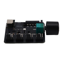 4-Kanaals PWM-Koelventilatorhub 12V  &  5521 Max 100W 4-Pins Ventilatorsnelheidsregelaar voor Pc, NAS, Serverbehuizing Ventilatorsplitter