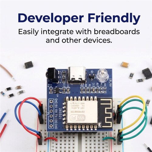 ESP8266-IR Infrared WiFi Transceiver Module,IR Transmit Receive Board for  Home IoT Remote Control DIY Electronic