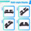 For DS4/PS4 Dse Shoulder Key Carbon Fiber Shoulder Buttons Magnetic DIY Controller Custom 7
