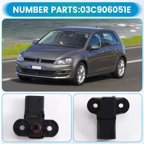 03C906051E Ansaugkrümmerdrucksensor für     für  A3 A4 A6 Q5 Q7 Ansaugdrucksensor 2