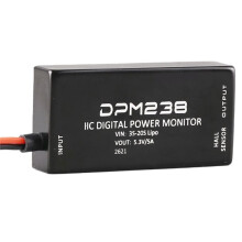 DPM238 Digital I2C Hall Current Sensor GH1.25-6P 300A High Voltage 12S Power Meter Compatible for PIXHAWK PX4