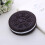 Interactive Squeaky Dog Chew Toy – Durable Rubber Cookie-Shaped Teether for Dental Cleaning 2