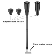 Water Fountain Nozzle,Multi Style Pond Sprinkler Accessories for Garden,Fish Pond,Tabletop Water Pump Decoration