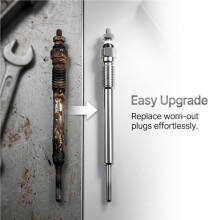4PCS Glow Plug 1820A009 for Pajero Montero V88 V98 Sport KH4W Triton L200 KA4T KB4T 2.5D 3.2DT 4D56 4M41
