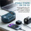 USB Charger for  18V Battery Type-C Input & Output Fast Charging USB-A QC3.0, 5V/3A Output Type-C Battery Adapter 5