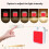 Red Light Night Light with A Plug, Intelligent Night Light, Automatic /Off, Suitable for Bedroom, Kitchen EU Plug 6