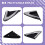 Reversing Mirror Triangle Trim Panel Door A-Pillar Corner Triangle Cover for  XT5 17-20 84186912 Left 7