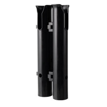 2 Tubes Bike Fishing Rod Holder Bicycle Mounted Fishing Pole Rack Bike Fishing Part