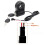 Waterproof Twist Throttle Grip Kit with Key Lock  - Throttle Assembly for Electric Scooter Replacement 6