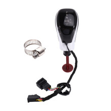 Universal Electronic Display Gear Shift Knob Shift Lever Handball for B8 7 MQB Car Accessories Red
