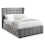 Gatsby 150cm King Bed - Light Grey 4