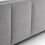 Gatsby 150cm King Bed - Light Grey 8