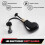 Universal Electronic Display Gear Shift Knob Handball Shift Lever for  B8  7 MQB  Car Accessories 3
