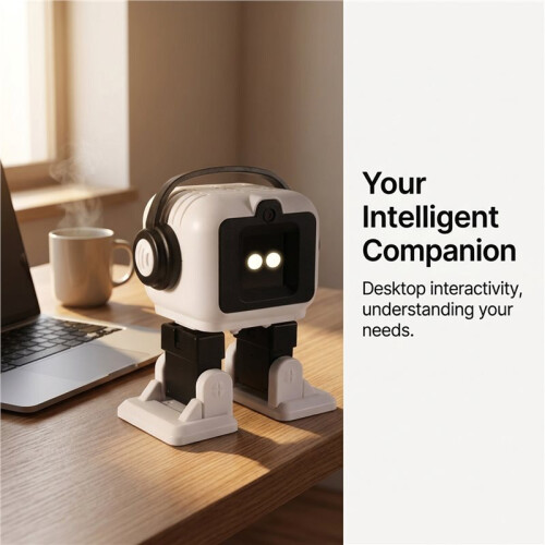 AI Robot with Camera Intelligent Emotion Perception Touch Interaction AI Electronic Emotion Feedback and Companionship A 1