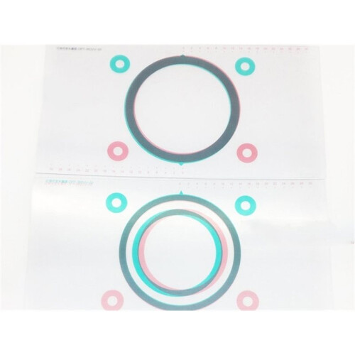1set Variable Red-Green Stereo Vision Trainer, Suitable for Patients and Student with Amblyopia or Poor Eye Coordination 2