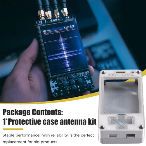 ESP32 DIV V2 Development Kit 3D Printing PLA Protective Case Enclosure with Short or Long Antenna Optional A 2