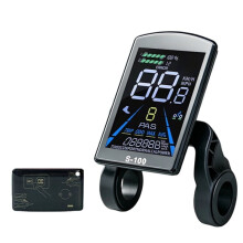 Wyświetlacz LCD Kolorowy S-100 (Obsługujący Protokół NFC 2), Zaprojektowany do Konwersji Rowerów Górskich na E-Rowery