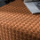 (Orange, 150*220cm) Rectangular tablecloth tablecloth vintage jacquard lace polyester tablecloth -1 piece 5