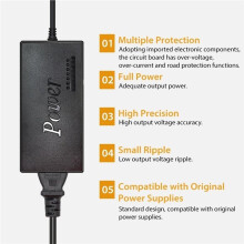 96W Universal Portable AC Laptop Power Adapter 12V 15V 16V 18V 19V 20V 24V Adjustable Voltage Charger for Laptop EU Plug