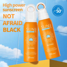 (202.2g) Waterproof Sunscreen Spray SPF50+ Brightening Refreshing Non-Greasy Body Sunblock Mist Portable Outdoor Protection