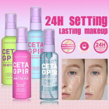 (Blue, 60g/2.03oz) MAYCHEER Makeup Setting Spray Matte Oil Control Long Lasting Waterproof No Smudge Hydrating Finish