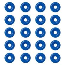 20 Pack Nylon CO2 Washers Self Centering Seals for CGA-320 Regulator Fittings, Leak-Proof O-Rings