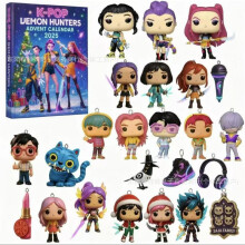 (1pc) Kpop Demon Hunters Advent Calendar 2025, 25 Days Kpop Gift Box, Limited Edition Blind Box Figures, Collectible Fan Merchandise
