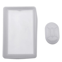 Instrument Silicone Dust Protective Cover for OUXI V8 & GT2000 Electric Bicycle NFC Display with Protective White