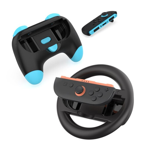 Volants de Course 4 en 1 et Poignées pour  pour  2  pour Racing Game Wheel Game Controller Handle Grip 2