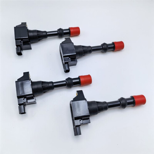 4-Piece Ignition Coil Set (OE 30520-PWA-003) - OEM-Style Replacement Engine Ignition Coil Assembly for 1