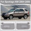 Protetor Solar Lateral Esquerdo e Direito com Espelho para  Sportage  2004 2005 2006 2007 2008 2009 2