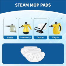 Pacote com 16 Panos de Microfibra Universais para Vaporizador Portátil e Mop A Laváveis e Reutilizáveis, Altamente Absorventes