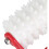 Pizza Dough Docker Roller Dough Holes Maker Pizza Rolling Pin Pastry Roller with Spikes for Cookie Dumpling 4