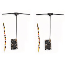 2PCS ELRS 2.4G Receiver 100mW Built-in PA+LNA WiFi Firmware Update High-Refresh-Rate Compact Receiver for FPV Drone