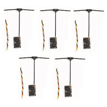 5PCS ELRS 2.4G Odbiornik 100mW Wbudowany PA+LNA Aktualizacja Oprogramowania WiFi Wysoka Częstotliwość Odświeżania Kompaktowy Odbiornik dla Drona