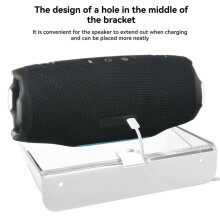2PCS Floating Speaker Bracket Concealed Floating Wall-Mounted Speaker Storage Bracket Display Stand
