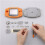 For Game Boy  Full Housing Shell Kit DIY Casing Clear Replacement Shell Full Housing Cover with Buttons B 5