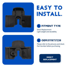 Bumper Brake Mount 51118737238 Suitable for X1 IX1 2022 Onwards