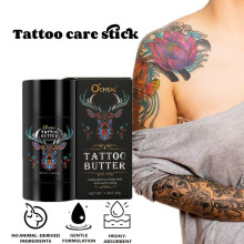 (40) OCHEAL Tattoo Care Stick Color Retention Nourishing Skin Gentle Tattoo Balm Rotating Design