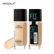 (110) FitMe Matte Poreless Foundation Fair Porcelain 30ml Conceal Acne Scars Primer Makeup